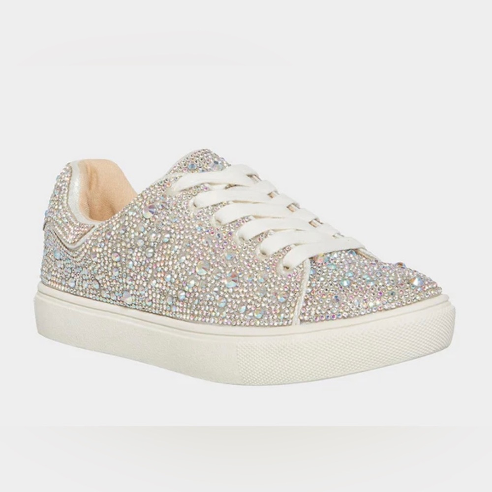 Betsey Johnson rhinestone shoes